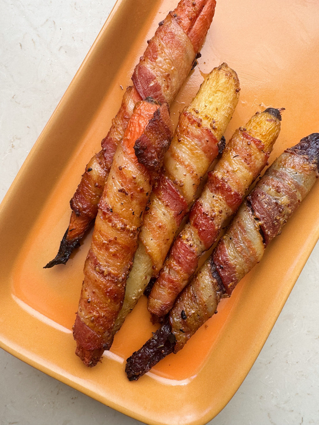 Bacon Wrapped Carrots