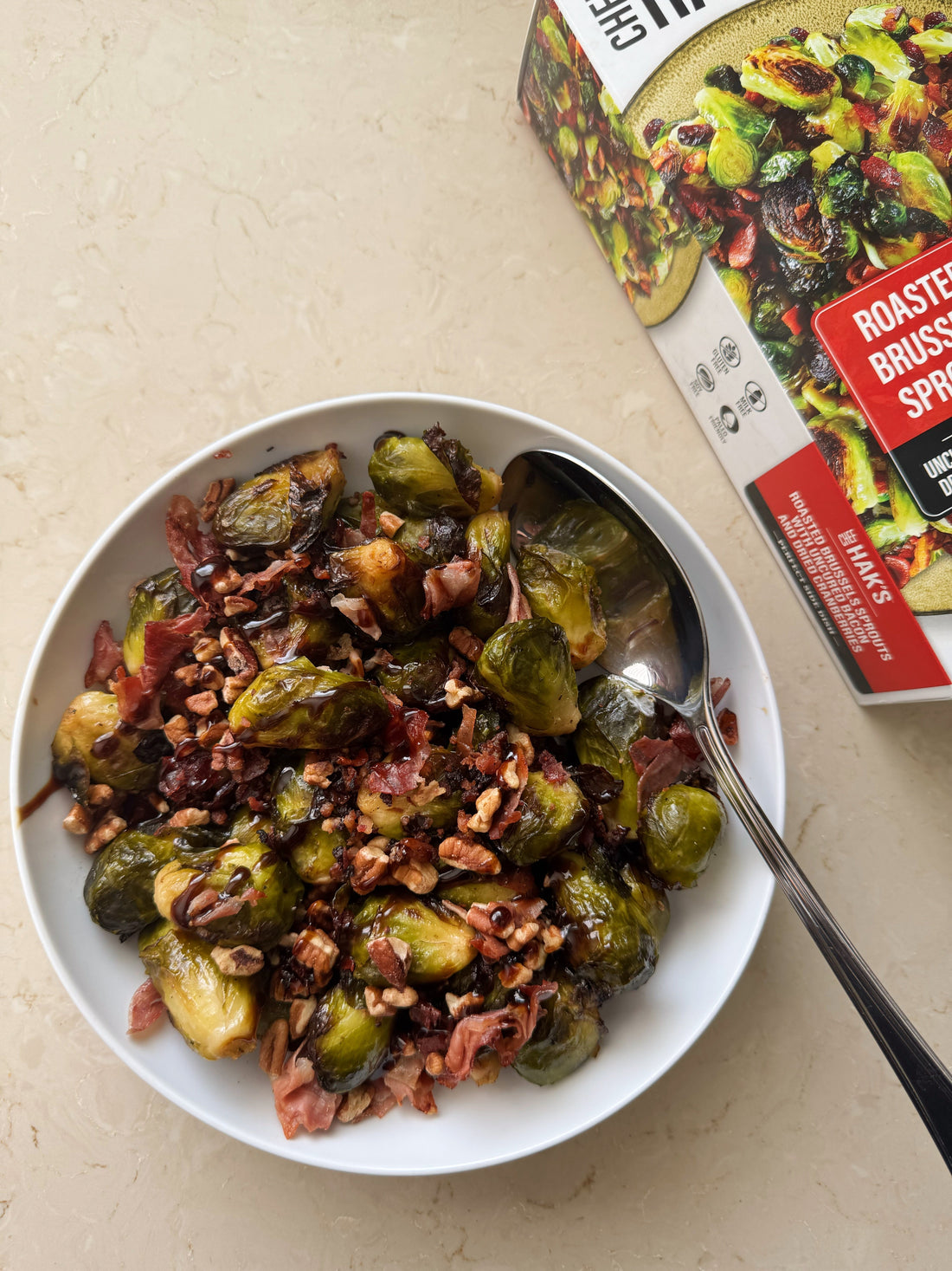 Crispy Prosciutto and Brussels Sprouts