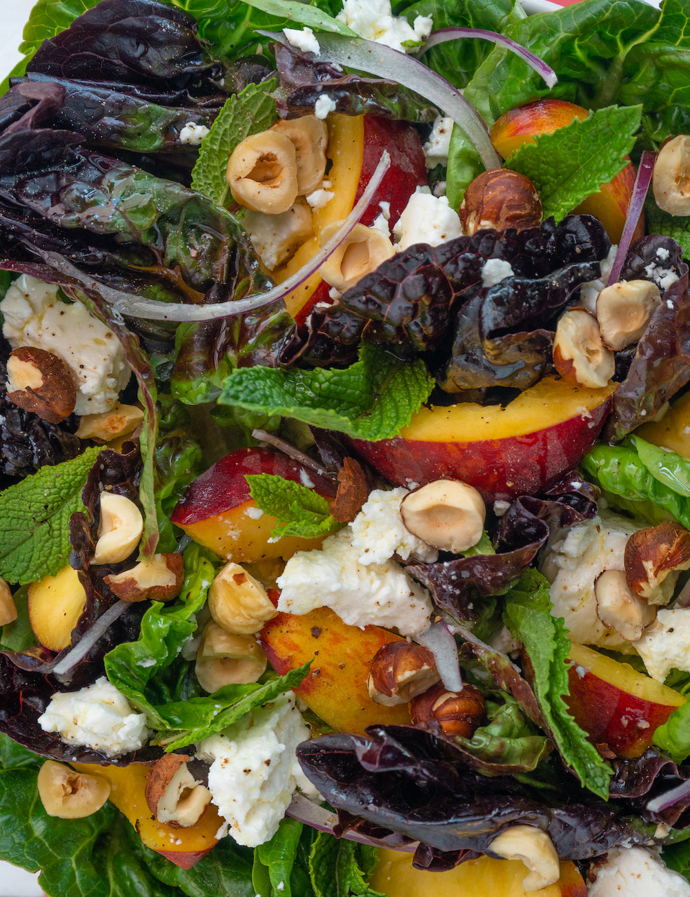Summer Peach Salad