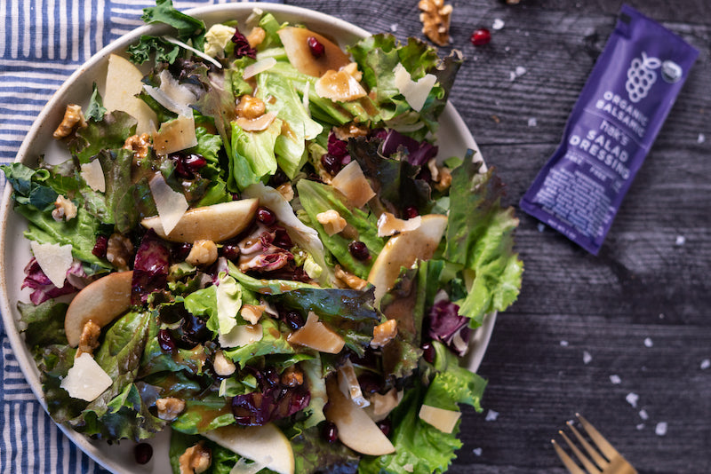 Harvest Salad with Balsamic Dressing