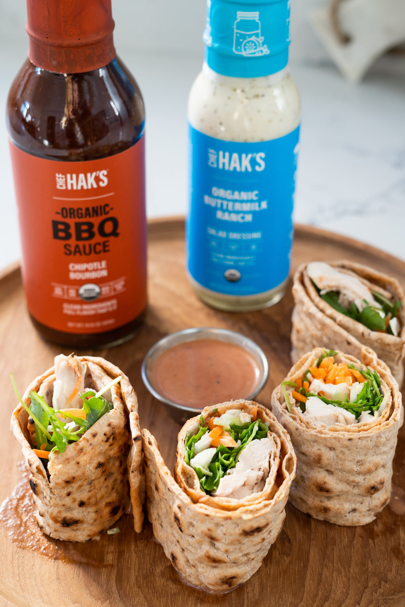 BBQ Ranch Chicken Pinwheels