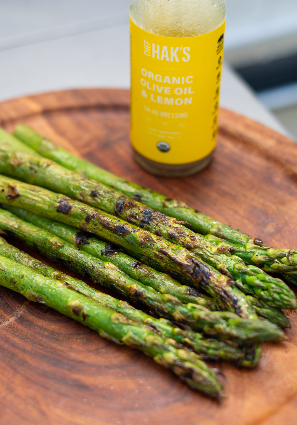 Olive Oil Lemon Grilled Asparagus