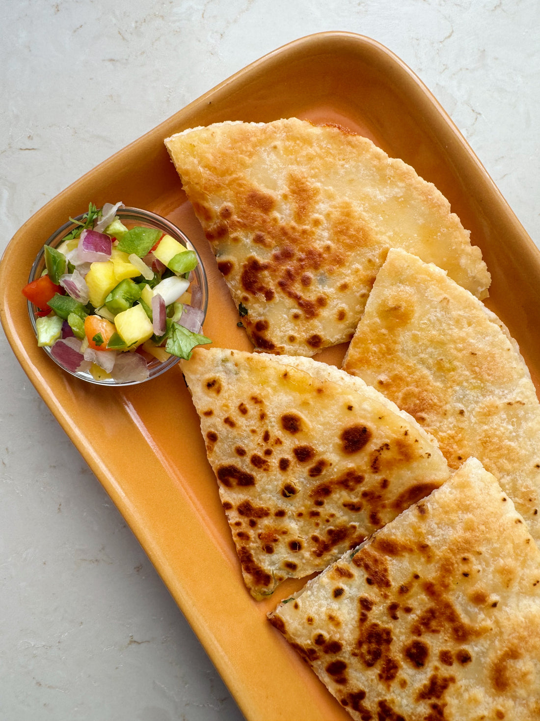 Creamy Corn Quesadilla