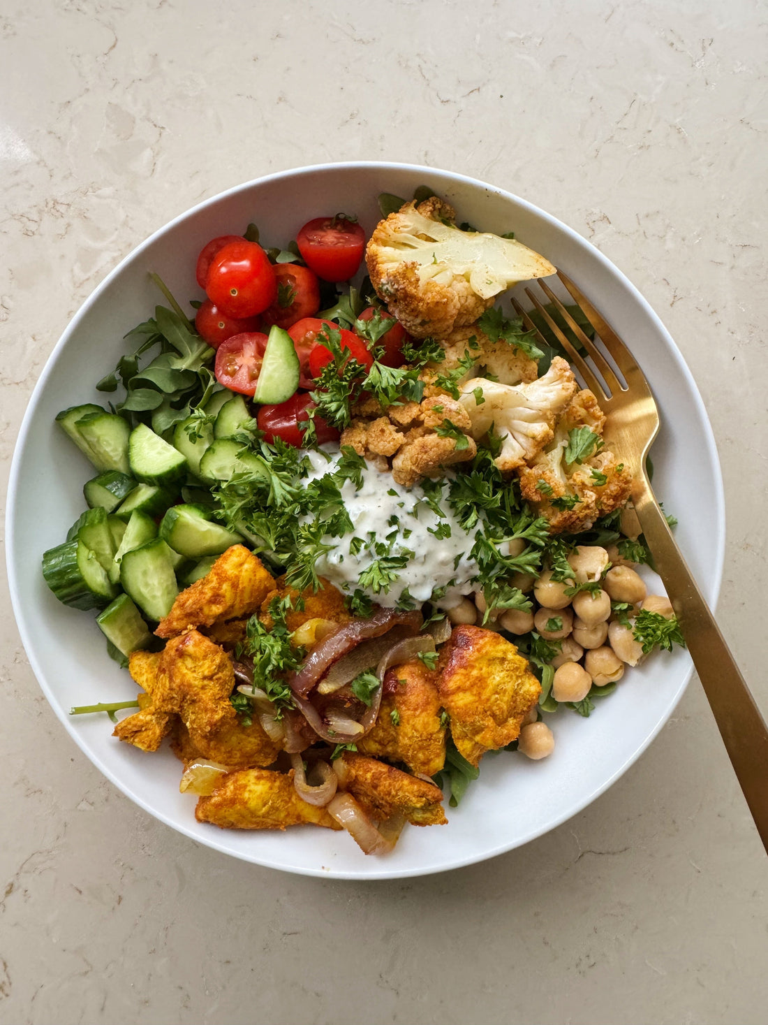 Shawarma Spiced Salad