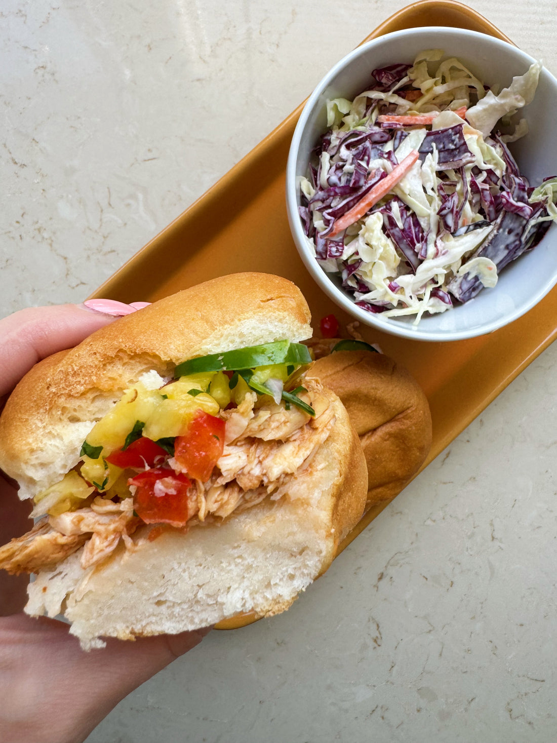 BBQ Chicken Sliders