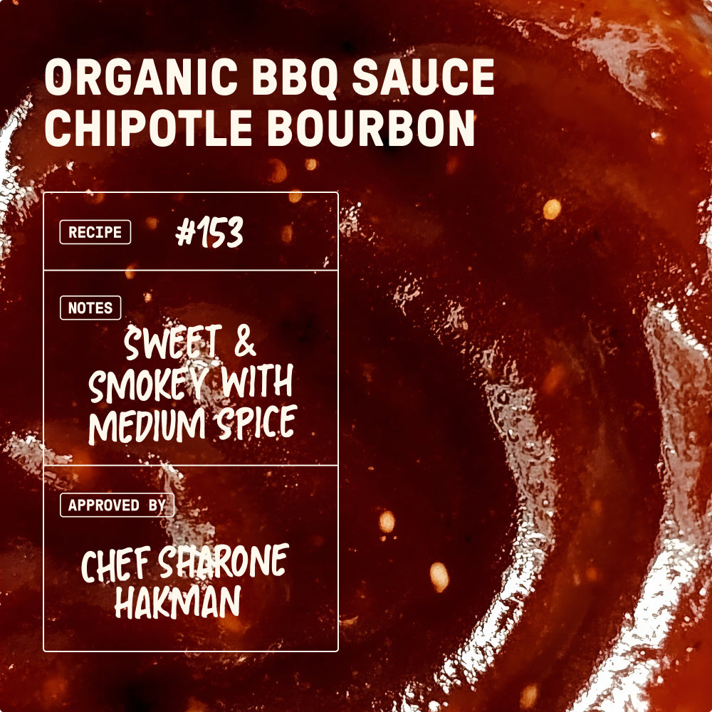 Organic Chipotle Bourbon BBQ Sauce