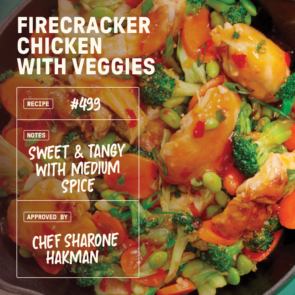 Firecracker Chicken with Veggies