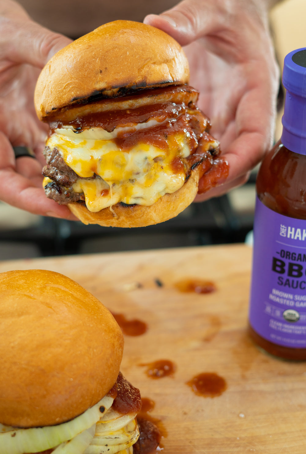 Double BBQ Smash Burger