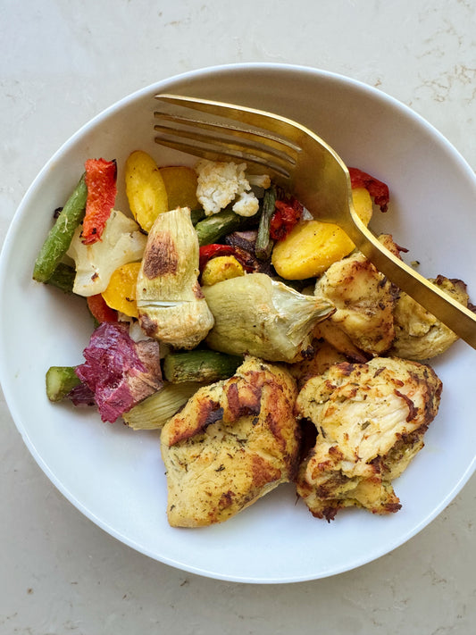 Mediterranean Chicken and Veggies