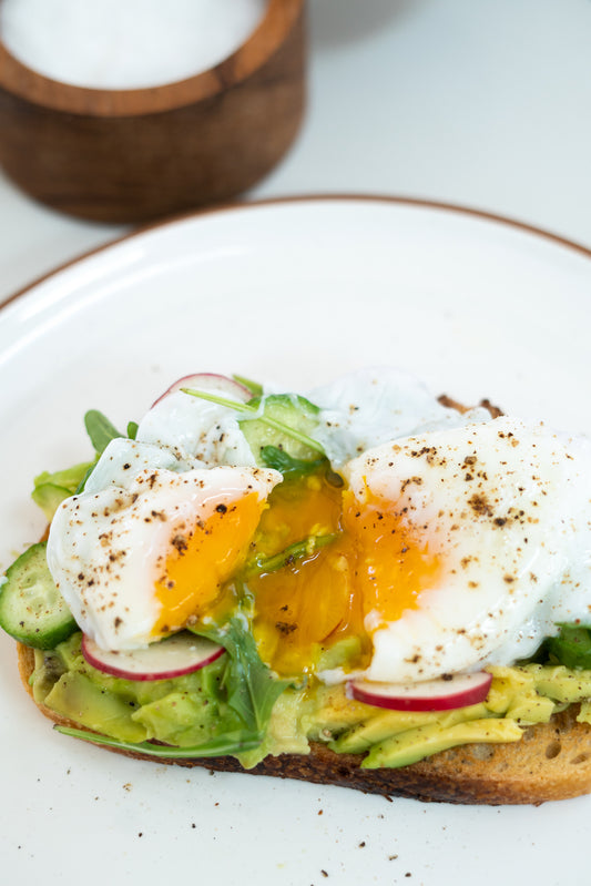 Avocado Toast with a Poached Egg