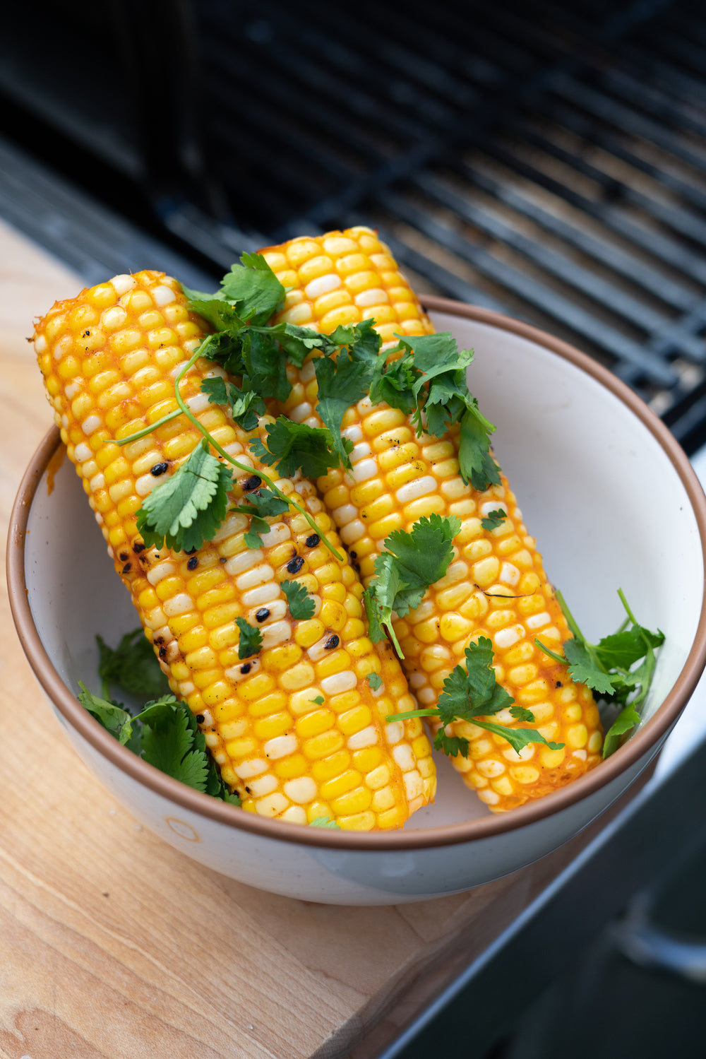 Grilled Buffalo Corn
