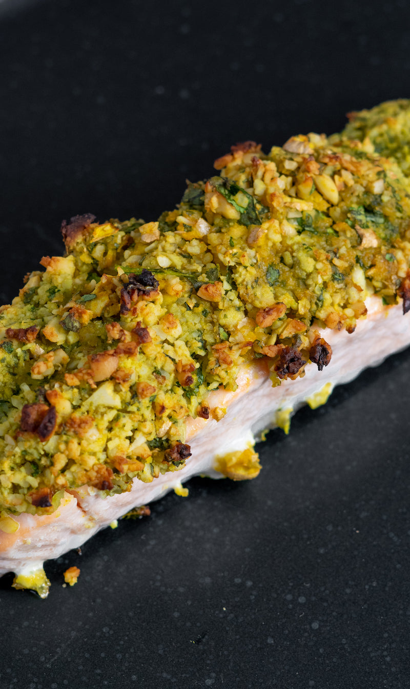 Macadamia Crusted Salmon Hak's Food Official Store