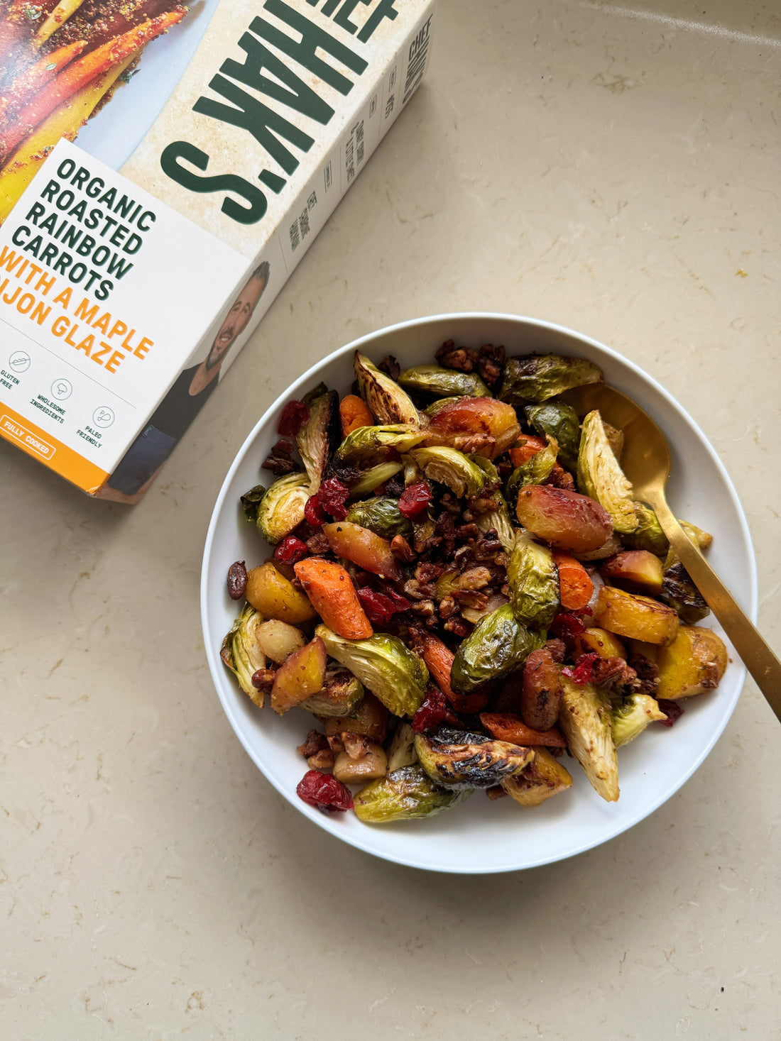 Maple Dijon Roasted Veggies
