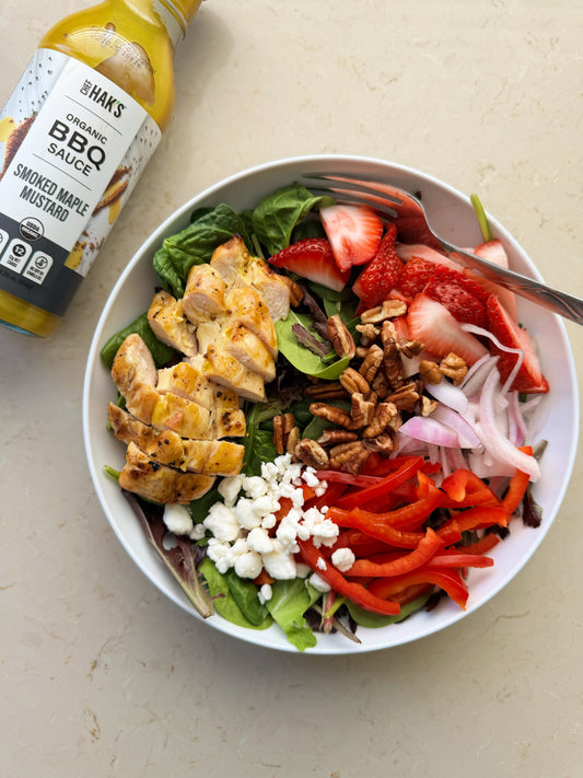 Maple Mustard Summer Salad