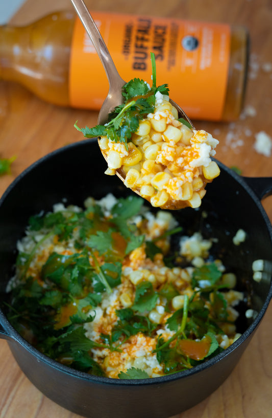 Buffalo Elote Bowl