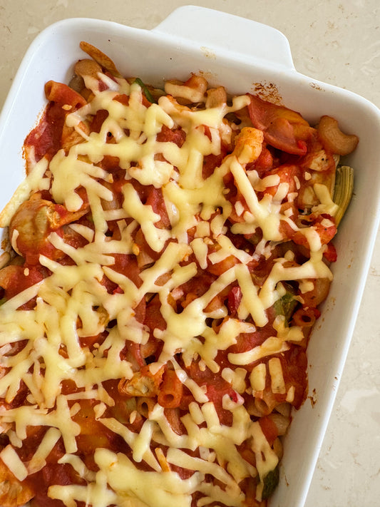 Mediterranean Pasta Bake