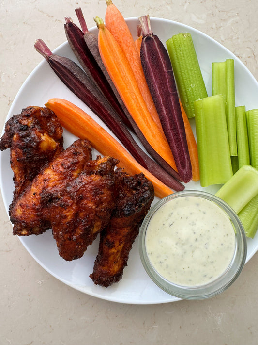 Pumpkin Spiced Chicken Wings