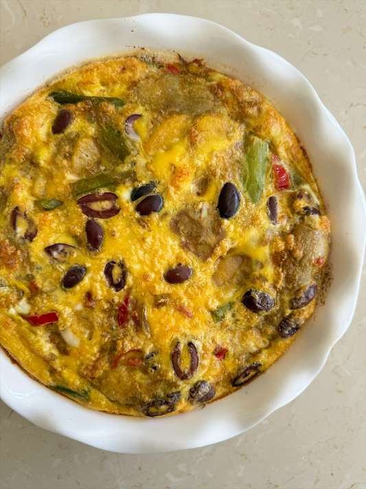 Mediterranean Veggie Frittata