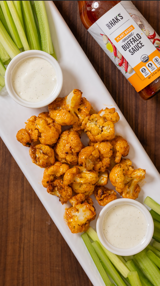 Crispy Buffalo Cauliflower Bites