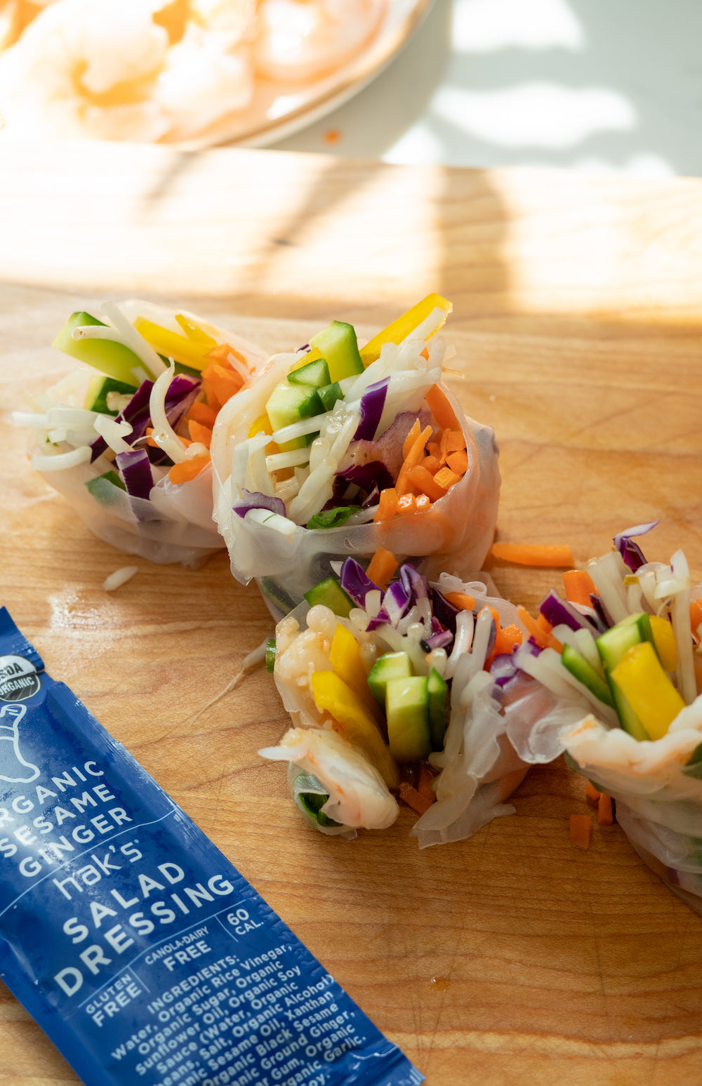 Shrimp and Veggie Spring Rolls