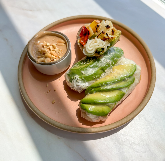 Summer Veggie Spring Rolls