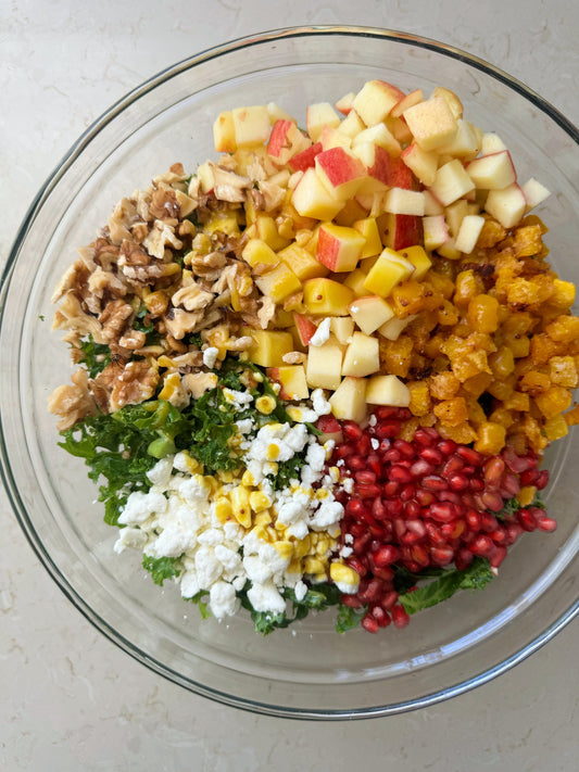 Squash + Apple Salad