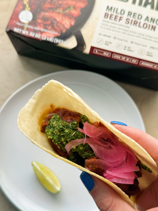 Steak Tacos with Chimichurri