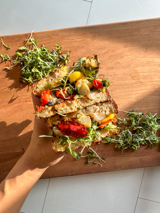 Roasted Veggie Sandwich
