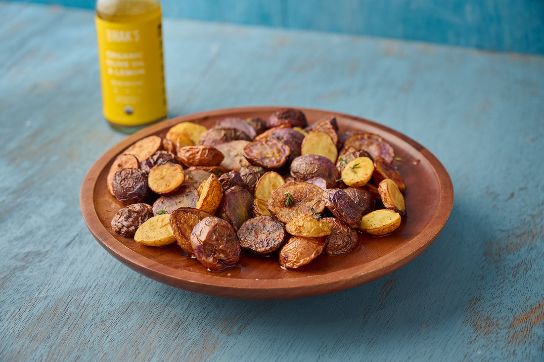 Olive Oil Lemon Roasted Potatoes