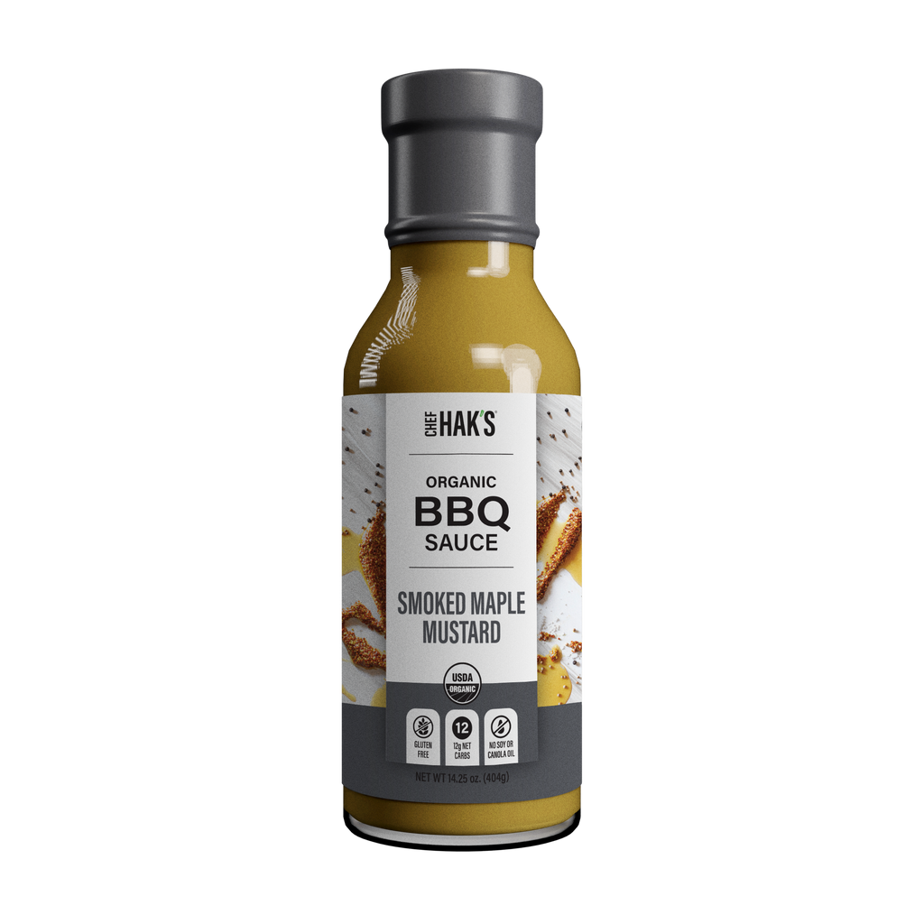 Organic Smoked Maple Mustard BBQ Sauce | Chef Hak's BBQ Sauces – Hak's Food  Official Store