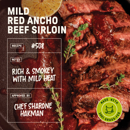 Mild Red Ancho Beef Sirloin